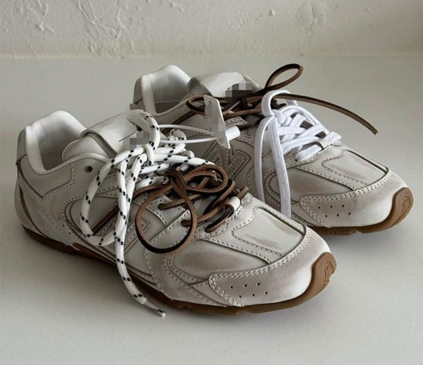 PUREGROW MACK JASTIN Genuine Leather Sneakers