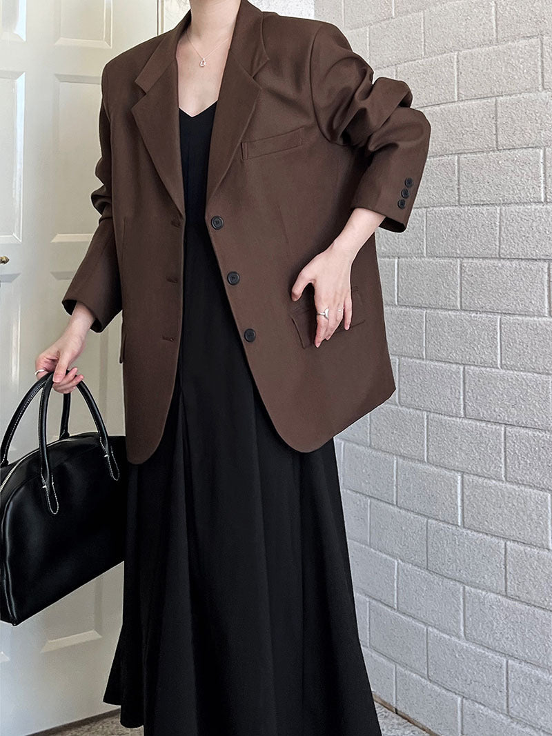 Boyfriend Loose Fit Jacket - Memorree