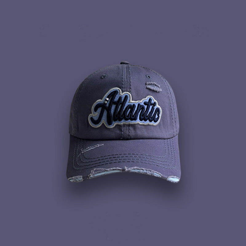 Atlantic Washed Denim Baseball Cap