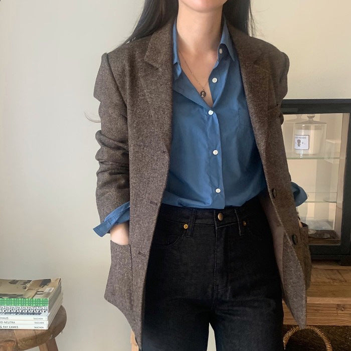 French Retro Classic Jacket - Memorree