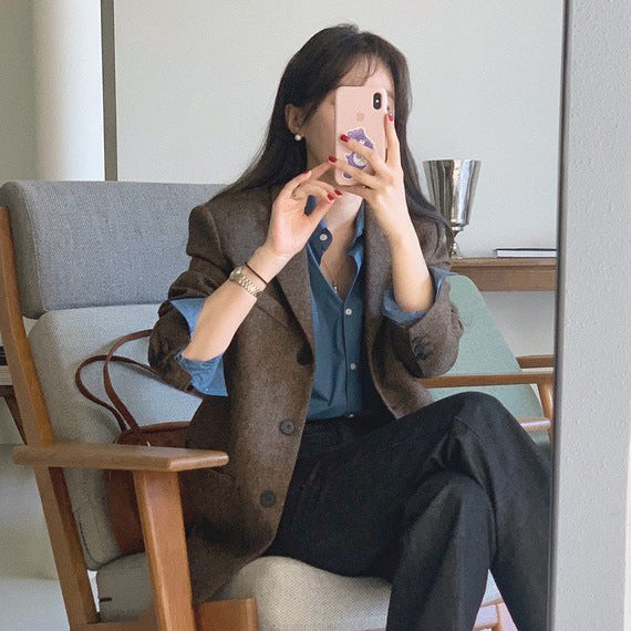 French Retro Classic Jacket - Memorree