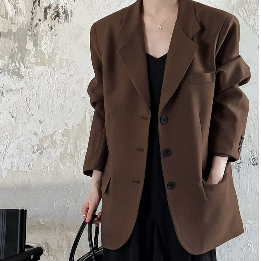 Boyfriend Loose Fit Jacket - Memorree