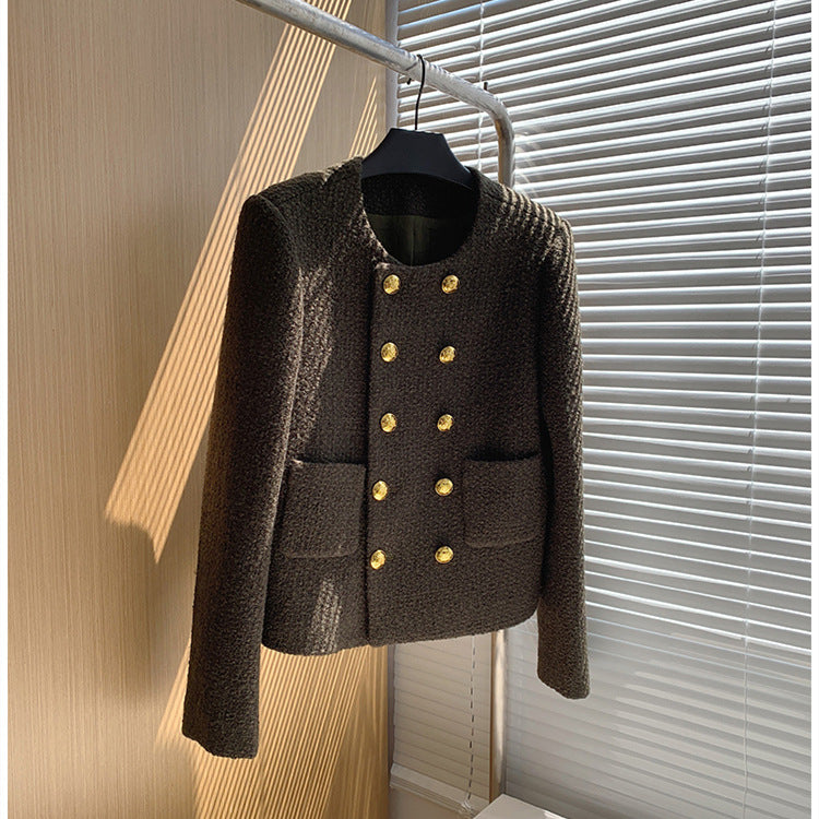 Chanel Style Double Breasted Jacket - Memorree