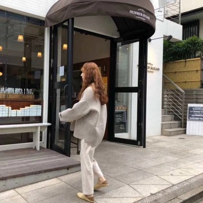 Woolen Coat Loose Fit - Memorree
