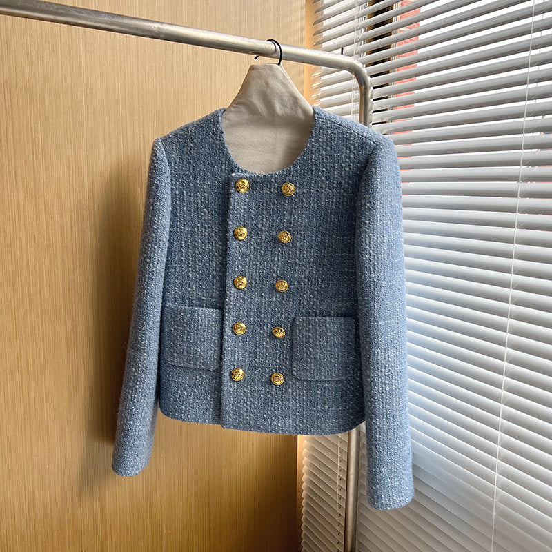 Chanel Style Double Breasted Jacket - Memorree