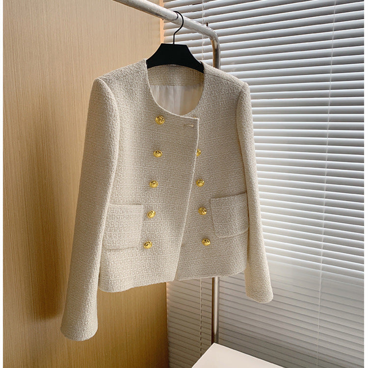 Chanel Style Double Breasted Jacket - Memorree