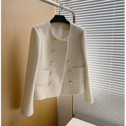 Chanel Style Double Breasted Jacket - Memorree