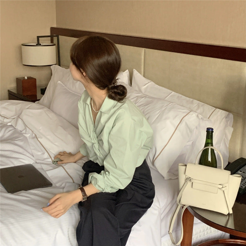 French Temperament Blouse - Memorree