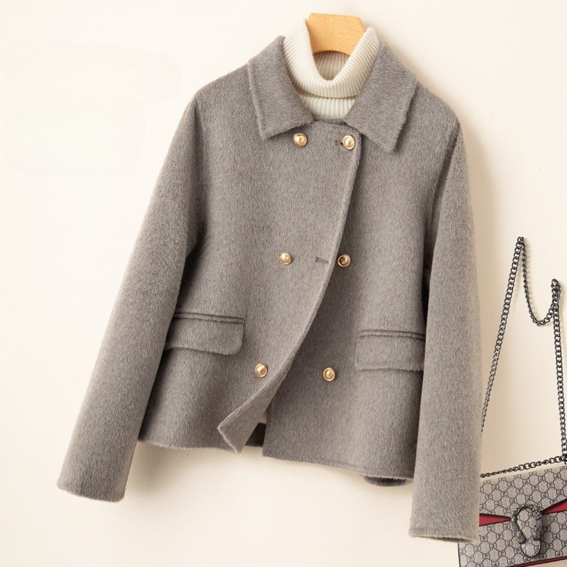 Double-sided Wool Overcoat - Memorree