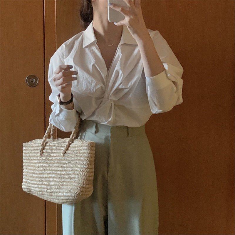 French Temperament Blouse - Memorree