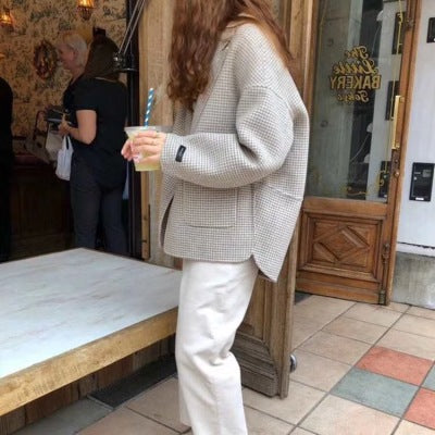 Woolen Coat Loose Fit - Memorree