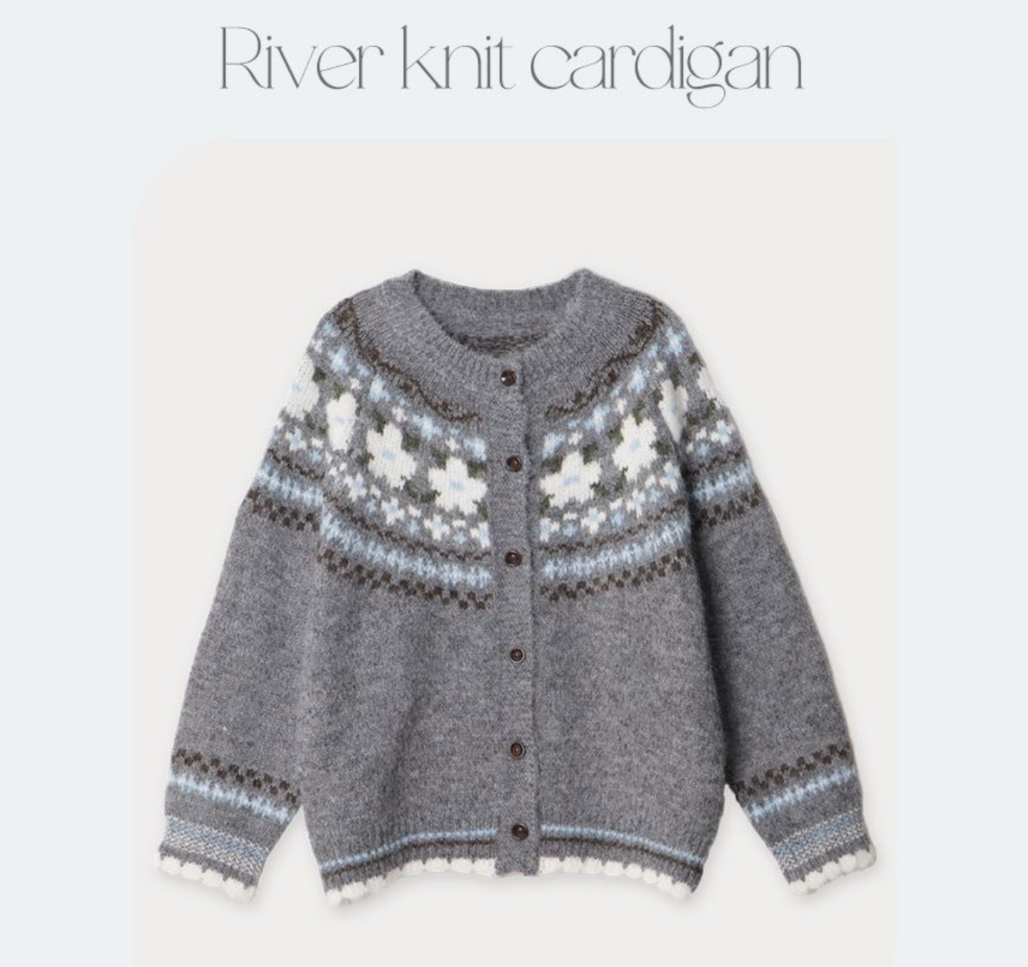 Day Muse River Knit Cardigan - Memorree