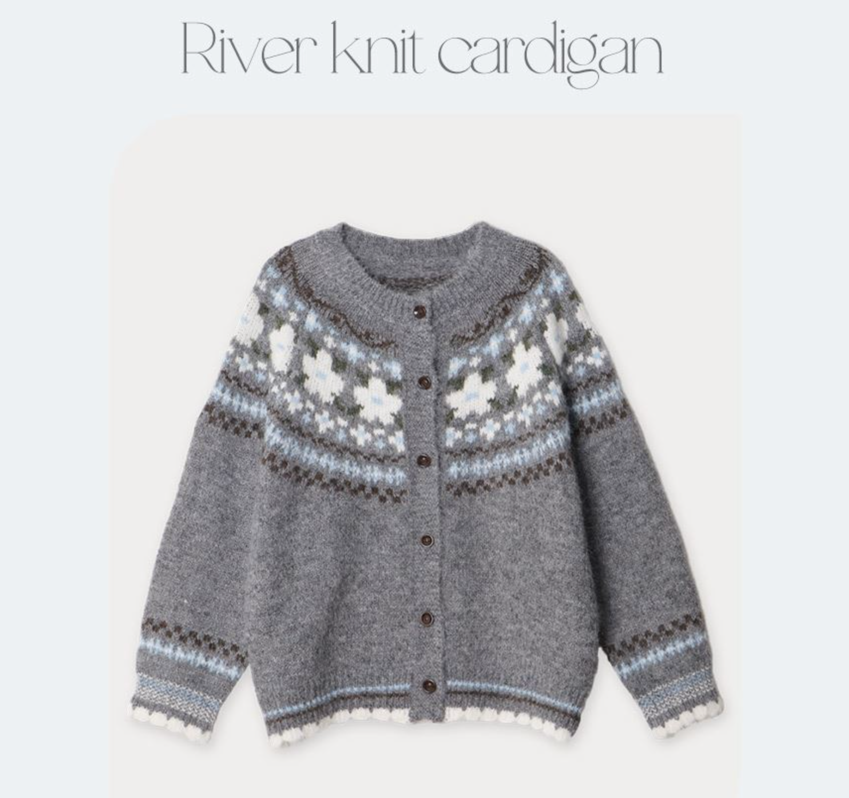 Day Muse River Knit Cardigan - Memorree