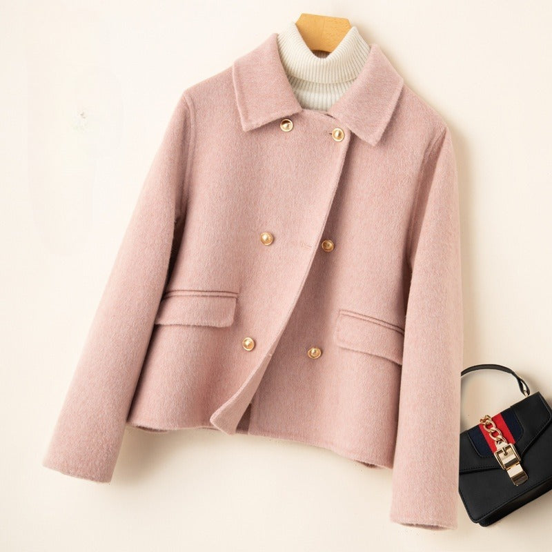 Double-sided Wool Overcoat - Memorree