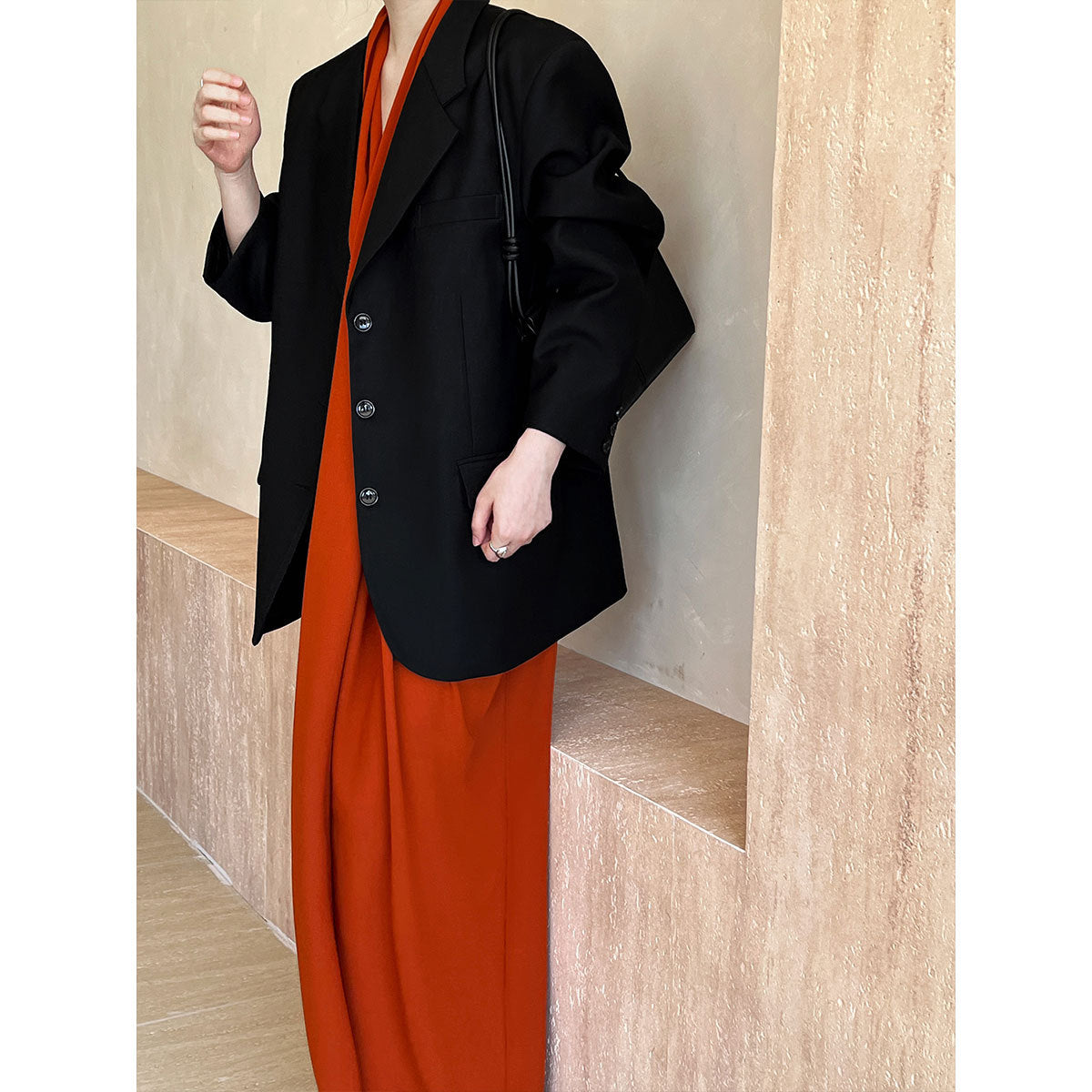 Boyfriend Loose Fit Jacket - Memorree