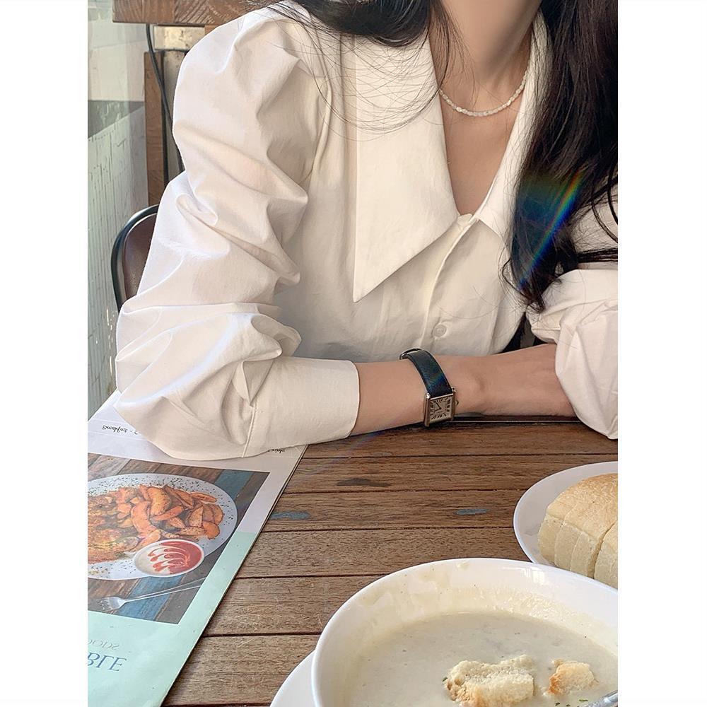 French Collar Blouse - Memorree