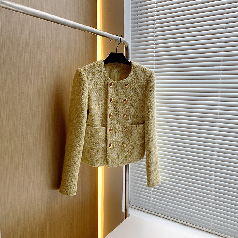 Chanel Style Double Breasted Jacket - Memorree