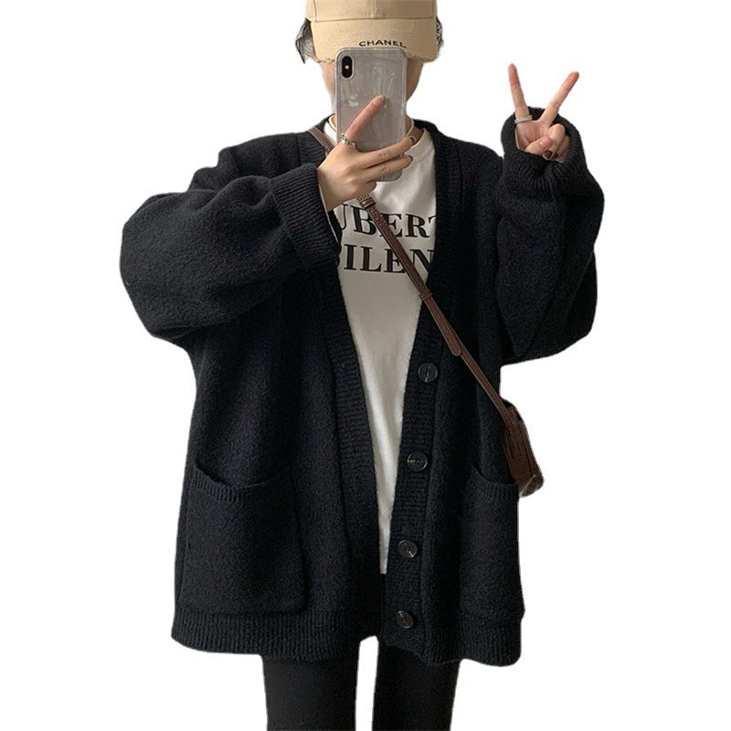 Autumn/Winter 2026 V-neck Knitted Cardigan - Memorree